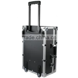High Grade Aluminum Build-in Draw Bar Shock Resistance Tool Box With Code Lock thumbnail-1