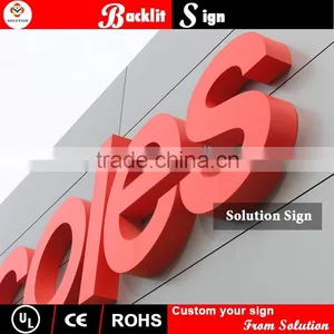 Outdoor Advertising Wholesale Metal Letter Signs thumbnail-1