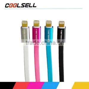 High Quality 1m Noodle Flat Usb Cable for Samsung Galaxy S4/s5 thumbnail-3