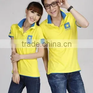 Wholesale Cute Couple Polo Shirt Design thumbnail-1