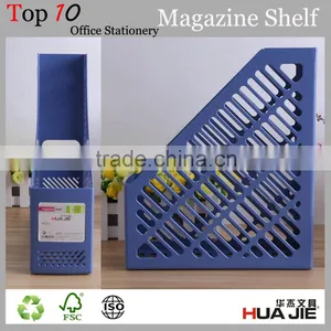 Custom Office Furniture PP Desktop Folder Magazine Rack Magazine Organizer thumbnail-1