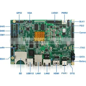 ODM High-End Industrial Control Board I.MX6 Solo/Dual/Quad Core With Dual Ethernet/SATA/PCI-e/HDMI/LVDS thumbnail-1