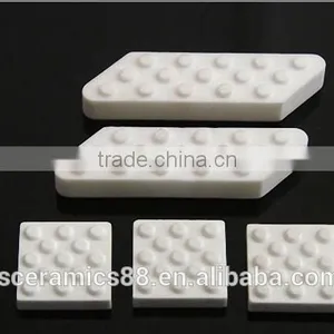Industrial Application Wear Resistance Ceramic Plates With Prominent Circles thumbnail-1