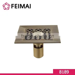 Antique Bronze Floor Shower Drainer for Bathroom thumbnail-4