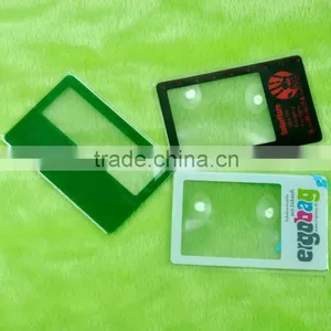 Transparent Pvc Credit Card Hand Magnifiers Glass thumbnail-1