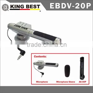 Kingbest EBDV-20P Stereo Video Shotgun Mic Microphone For Nikon/Canon Camera DV Camcorder thumbnail-5