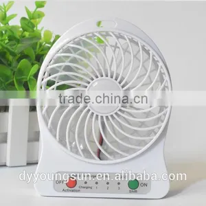 OEM Custom Logo Motor Hotsale Plastic Air Battery Power Strong Wind Centrifugal Portable Rechargeable USB Desk Pocket Mini Fan thumbnail-6