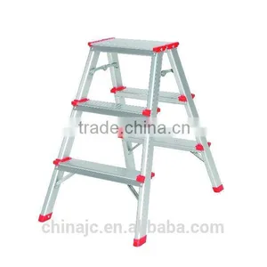 Aluminium Step Stool Ladder With EN131 thumbnail-1