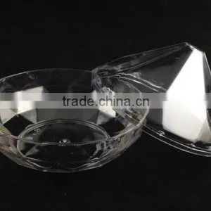 Cup Type Plastic Material Diamond Candy Dessert Cup for Party thumbnail-2