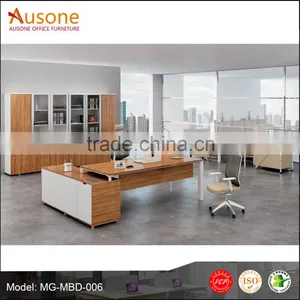 China Manufacturing L Shape Office Furniture Table Designs thumbnail-1
