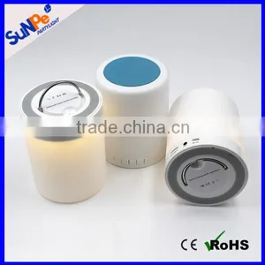 3 Swifts 7 Colors Lamp Portable Mini Bluetooth Speakers With LED Lgiht thumbnail-5