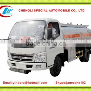 Foton 4x2 5000 Liters Fuel Tank Truck on Sale thumbnail-1