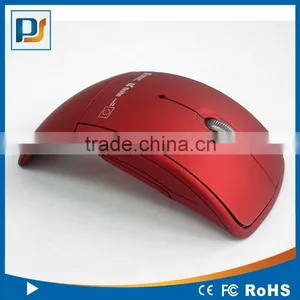 CE ROHS Factory Price Folding Wireless Cordless Optical Mouse 2.4G thumbnail-3