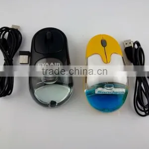 Promotional Gift 2.4G Rechargeable Wireless Liquid Aqua Mouse for PC/Laptop thumbnail-2
