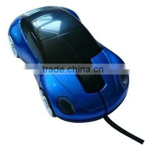 PC Laptop 800dpi 3D Optical USB Car Shape Wired Mouse thumbnail-1