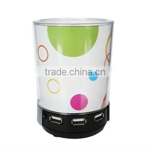 High Quality 4 Ports Usb Hub With Speaker Your Logo Can be Acceptable thumbnail-1