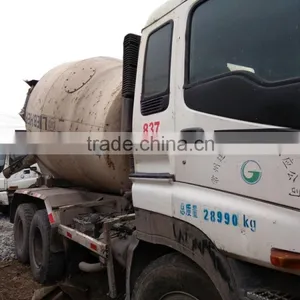 Second Hand ISUZU Truck Mixer for Sale Used Condition Concrete Mixer thumbnail-2