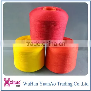 Polyester Colored Yarn 42 2 Spun on Plastic Cone for Sewing Thread thumbnail-3