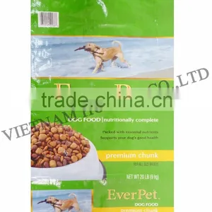 Vietnam Reusable Bopp Laminated pp Woven Bag for Pet Feed thumbnail-1