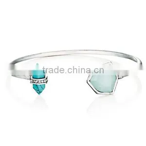 New York Best Selling Simple Natural Stone Boho Bracelet/ thumbnail-3