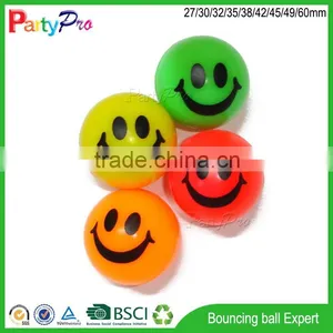 Hot New Products for 2015 Eco-friendly Promotional Product 42 45 49 60mm Diameter Transparant High Bouncing Kids Toy Rubber Ball thumbnail-5