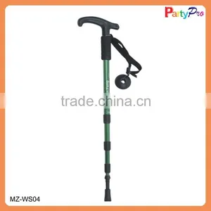 China Factory Cheap New Products 4 Section Aluminium Climbing Walking Stick thumbnail-1