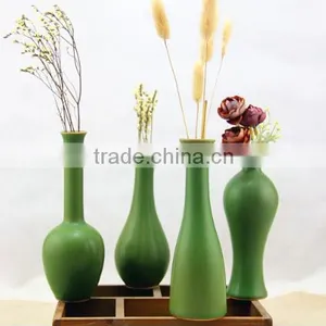 Handmade Antique Turquoise Ceramic Flower Vase HY0557 thumbnail-1