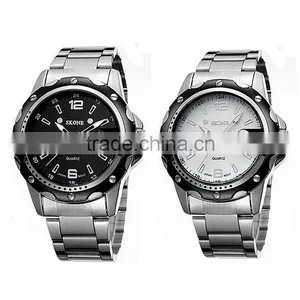 Professional China Manufacturer Black Dial Skone Brand Mens Watch thumbnail-2