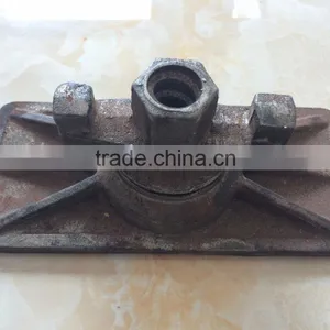 Formwork Casting Steel Plate With Nut 15 / 17mm thumbnail-1