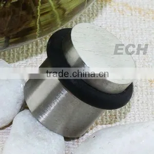 High Quality Antique Stainless Steel Wooden Round Door Stopper Types thumbnail-1