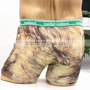 Custom Digital Print Boxer Shorts With Logo in Waistband Mens Underwear Quality Choice thumbnail-3