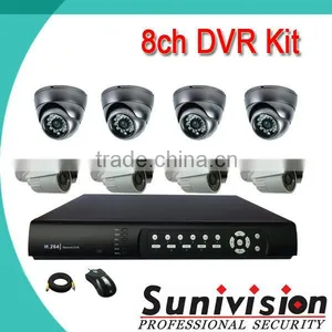Sony 700tvl Metal Outdoor and Indoor 8ch ir Digital Wireless Security Dvr Cctv Camera Systems Kit thumbnail-1