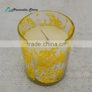 150g Ecological Scented Soy Candles in Painting Glass Jar Quality Choice thumbnail-4