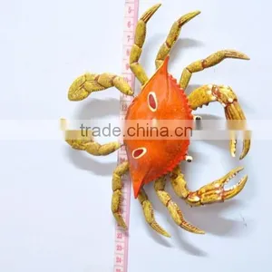 6 Inch Plastic Crab Magnetic Souvenir Fridge Magnet thumbnail-3