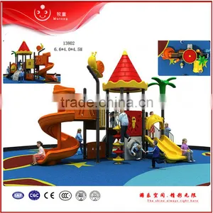 2015 Hot Sale Commercial Kids Games Plastic Outdoor Playland Equipment thumbnail-2