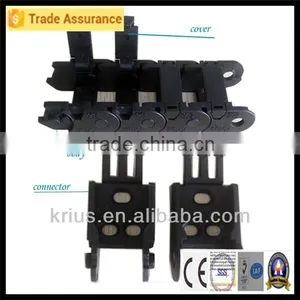 Side Open,All-in-One,Drag Chain,Piecen Type and PA66(nylon),PA66(Nylon) Material Flexible Cable Track thumbnail-3