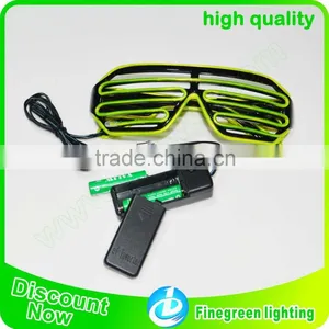 High Quality and Top Selling Ray-ban Style el Wires Glowing Glasses thumbnail-4