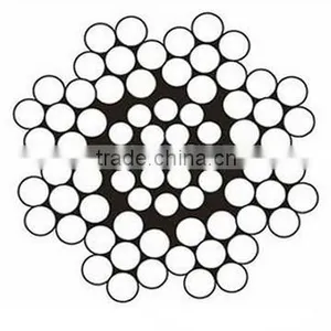 Factory Supply 8x7+1x19 Ungalvanized Steel Wire Rope thumbnail-1