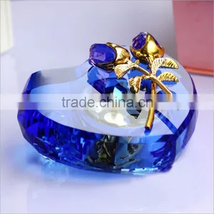 Crystal Heart Shape Music Box for Wedding Gift thumbnail-1