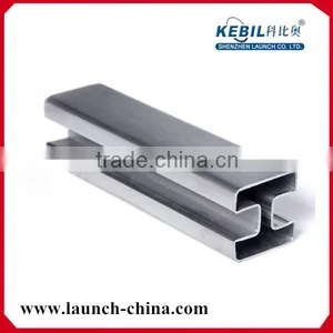 Stainless Steel Square Mini Top Rail for Glass Balcony Railing thumbnail-2