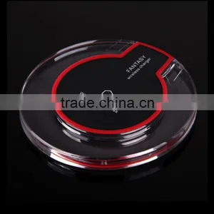 QI Wireless Charger Charging for Samsung Galaxy S6 S6 Edge & Plus, Portable Charger for Note 5 thumbnail-5