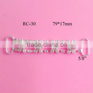 Stock Hot Selling Rhinestone Connector for Headband/hairwear(RC-30) thumbnail-1