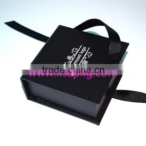 Free Sample Black Custom Chipboard Gift Paper Box thumbnail-1