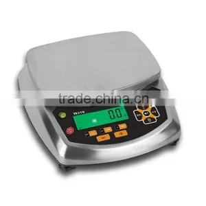 OIML Weighing Counting Scale Rs232c IP67 Waterproof, 304 Stainless Steel, Yellow/red/green/blue/white Color Backlight thumbnail-4
