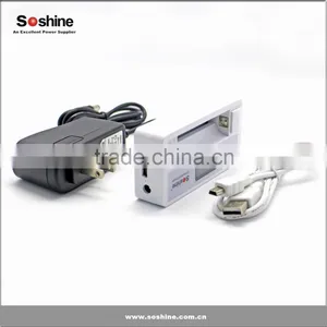 Soshine S7 1pcs Li-ion 18650 16340 14500 / AA AAA NiMH LCD Universal Battery Charger thumbnail-2
