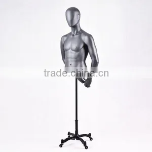 Half Body Form Male Mannequin thumbnail-1