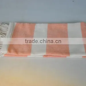 100% Cotton Turkish Towel Bath Hamam Fouta Peshtemal Pestemal Towel thumbnail-5