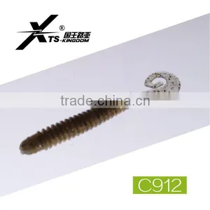 50mm 0.78g,75mm 2.2g Fishing Worms Bait thumbnail-1