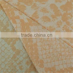 Esse Textile Knitted T/R Fabric Big Flower Burnout Fabric for Garment thumbnail-1