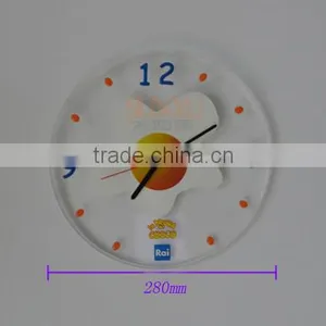 Fashion Egg Shaped Acrylic Wall Clock thumbnail-4